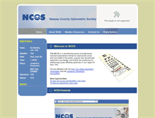 Tablet Screenshot of ncods.com